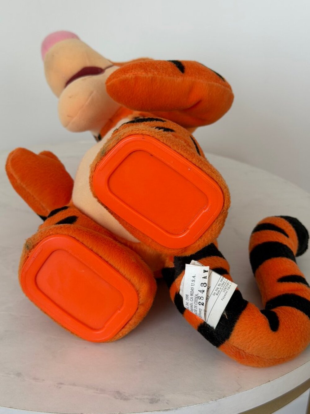 Vintage Disney Tigger Talking Plush Winnie Pooh Mattel 1998 Stuffed Animal Toy - Picture 9 of 14